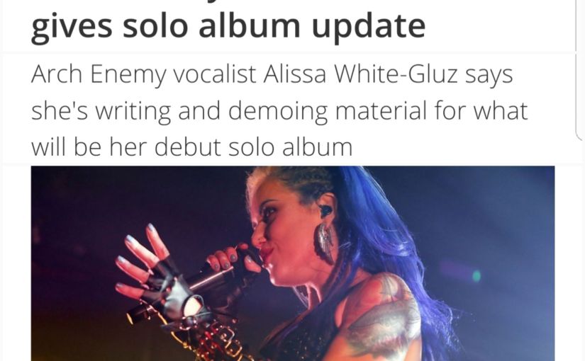 Alyssa White-Gluz Solo??
